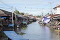 Ampawa Floating Market, Thailand Royalty Free Stock Photo