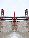 Ampera bridge Palembang Royalty Free Stock Photo