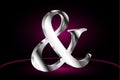 Ampersand vector icon