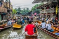 Amphawa bangkok floating market thailand