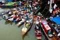 Amphawa Floating Market Royalty Free Stock Photo