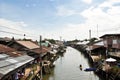 Amphawa Floting Market in Thailand Royalty Free Stock Photo