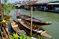 Amphawa, Thailand: Wooden Boats on Canal