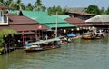 Amphawa, Thailand: Wooden Houses on a Canal