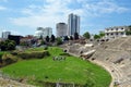 Amphi Theatre in Albania Royalty Free Stock Photo