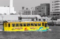 Amphibious Bus Dubai Royalty Free Stock Photo