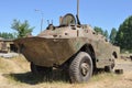 Soviet amphibious vehicle from the Cold War