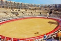 The amphitheater of Arles, France. Royalty Free Stock Photo