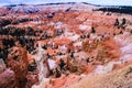 Amphitheater of Bryce Canyon National Park Royalty Free Stock Photo
