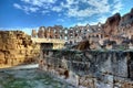 Amphitheater of El Jem in HDR Royalty Free Stock Photo