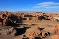 Amphitheater, valle de la Luna, valley of the moon, Atacama desert Chile Royalty Free Stock Photo