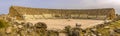 The amphitheatre at the ancient Roman city of Salamis near Famagusta, Northern Cyprus