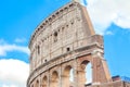 Amphitheatre Colosseum, in Rome, Italy Royalty Free Stock Photo