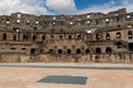 Amphitheatre of El Jem, Tunisia Royalty Free Stock Photo