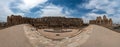 Amphitheatre of El Jem in Tunisia. Amphitheatre is in the modern-day city of El Djem, Tunisia, formerly Thysdrus in the Roman Royalty Free Stock Photo