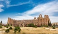 Amphitheatre of El Jem in Tunisia. Amphitheatre is in the modern-day city of El Djem, Tunisia, formerly Thysdrus in the Roman Royalty Free Stock Photo