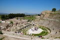 In the amphitheatre of Ephesus