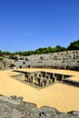 Amphitheatre of Italica, roman city in Seville, Andalusia, Spain