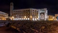 Amphitheatre in Lecce at night
