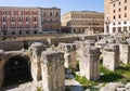 Amphitheatre of Lecce. Puglia. Italy. Royalty Free Stock Photo