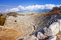 Amphitheatre in Letoon near the ancient Lycian city Xanthos. Turkey Royalty Free Stock Photo