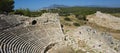 Amphitheatre in Patara the ancient Lycian city, Archaeological site in Turkey Royalty Free Stock Photo