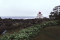 Amphitrite Point Lighthouse in British Columbia Canada