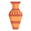 Amphora design icon, cartoon style Royalty Free Stock Photo