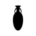 Amphora icon on white