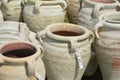 Amphoras as garden pottery
