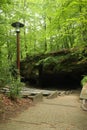 Ampitheater at Hohllay Cave Royalty Free Stock Photo