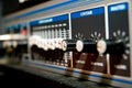 Amplifier equipment Royalty Free Stock Photo