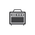 Amplifier vector icon Royalty Free Stock Photo