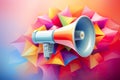 Amplify Your Message: Megaphone Symbol