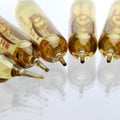 Ampoule (medicine) Royalty Free Stock Photo