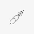 Ampoule vector icon