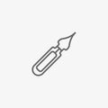 Ampoule vector icon