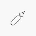 Ampoule vector icon