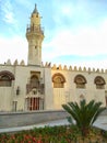 Amr Ibn Al-Aas Mosque in Cairo in Egypt Royalty Free Stock Photo