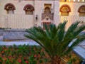 Amr Ibn Al-Aas Mosque in Cairo in Egypt Royalty Free Stock Photo