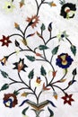 Marble inlay in the decoration of the Golden Temple complex