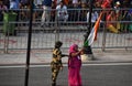 Indian Patriot at the Wagah-Attari Border