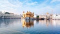 Amritsar, Punjab, India, November 29, 2019, Dukh Bhanjani Beri in Sri Harmandir Sahib, most important pilgrimage site of Sikhism