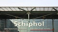 Amsterdam Airport Schiphol. Entrance. Netherlands