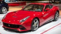 Ferrari F12 Berlinetta sports car Royalty Free Stock Photo