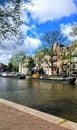 Amsterdam Architektur Canal travel Royalty Free Stock Photo