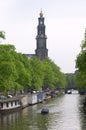 Amsterdam Canal Royalty Free Stock Photo