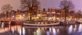 Amsterdam canal Brouwersgracht, Netherlands