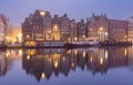 Amsterdam canal Brouwersgracht, Netherlands Royalty Free Stock Photo