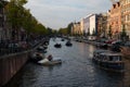 Amsterdam canal detail